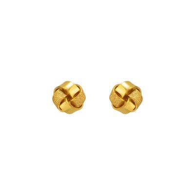 Earrings Knot - Golden Earrings Knot - Golden