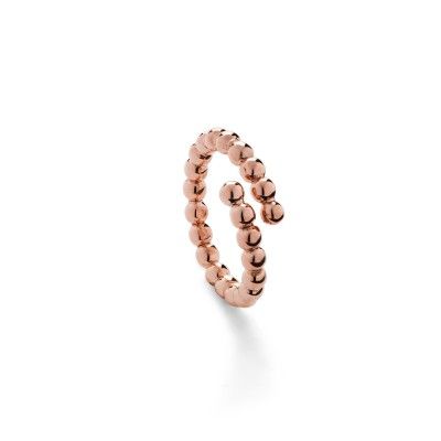 Ring Small Beads Rendezvous - Rose Gold