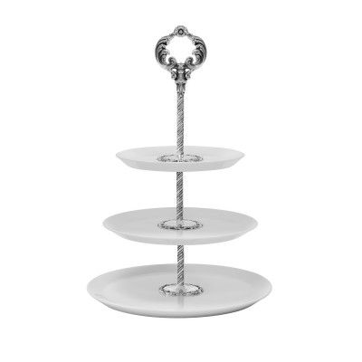 3 Tier Cake Stand Rose