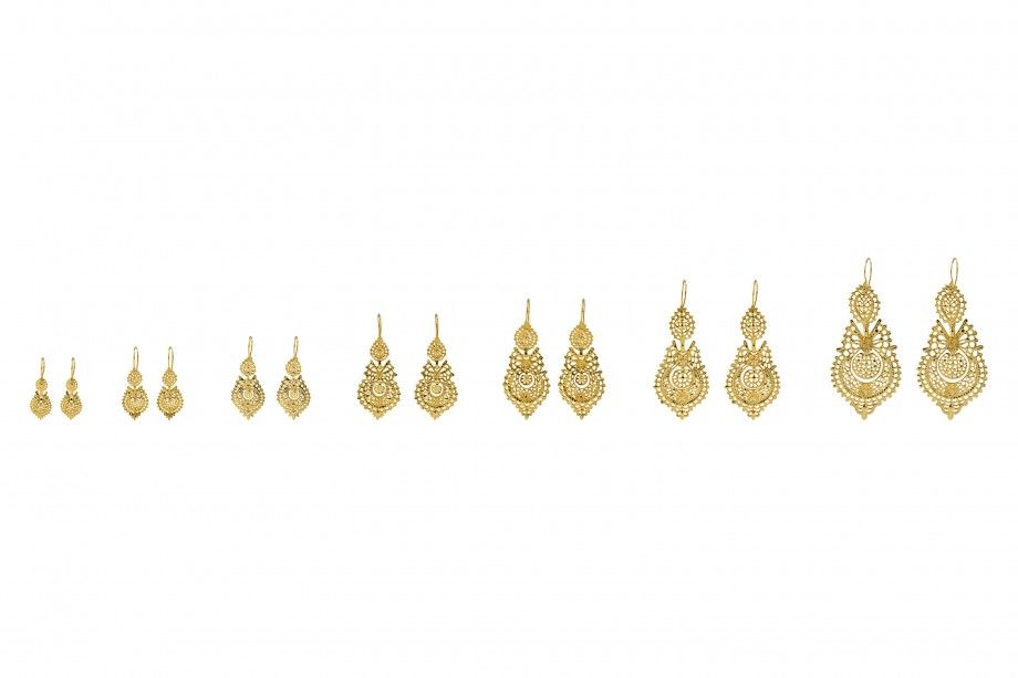Earrings Queen - Golden