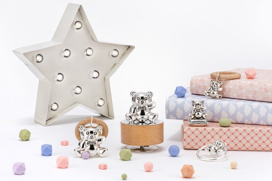 Teething Ring Teddy Bear - Small
