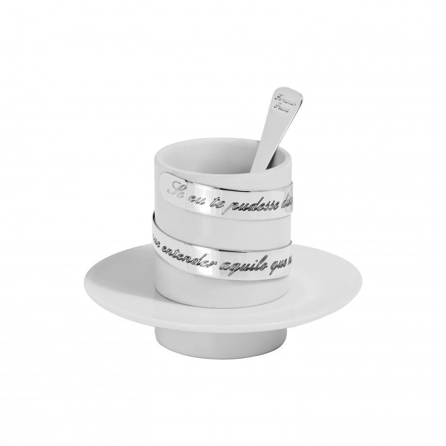 Coffee Cup + Spoon - Fernando Pessoa