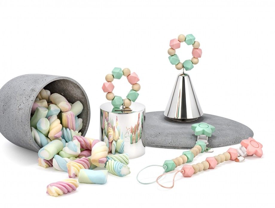 Pacifier Chain Candy - Pink