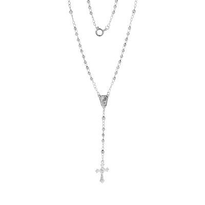 Rosary Necklace 2,5mm - Diamond
