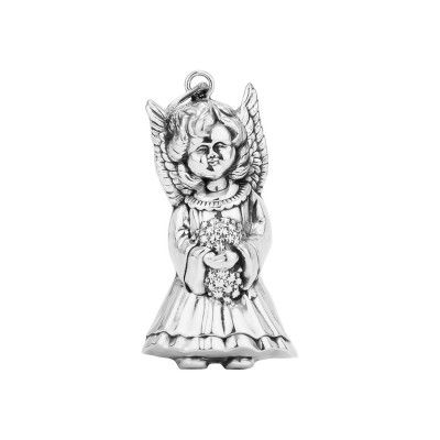 Pendant Angel with Flowers