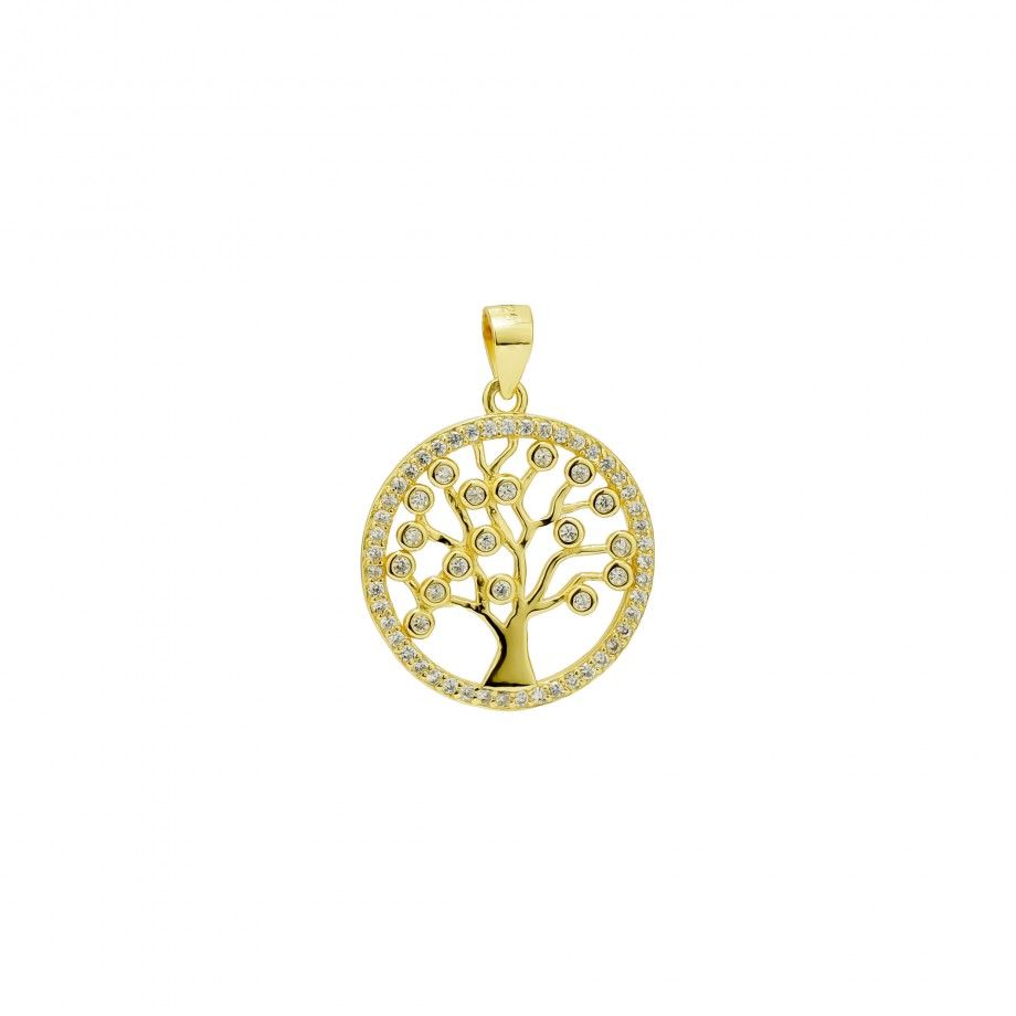 Pendant Tree of Life - Golden