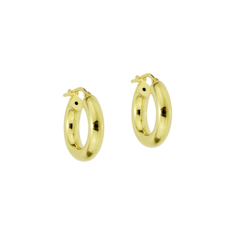 Hoop Earrings 1,8cm - Golden