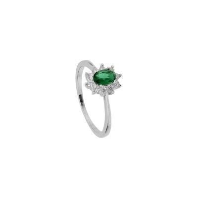 Ring Diana - Small Green