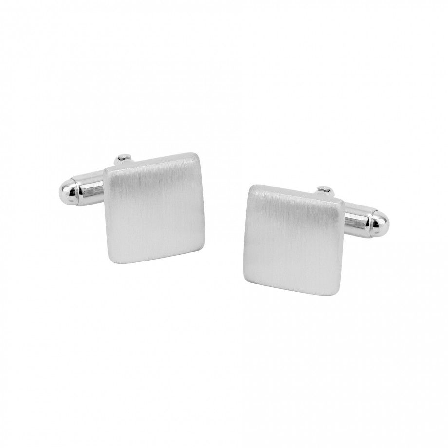 Cufflinks Square - Brushed