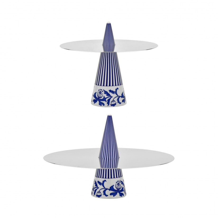 2 Tier Cake Stand Azur