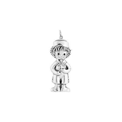 Pendant Rag Doll Boy - Medium