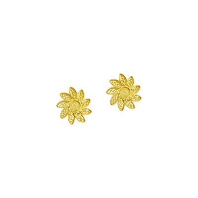 Brincos Sol - Dourado