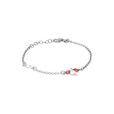 Pulseira Borboleta e Flor