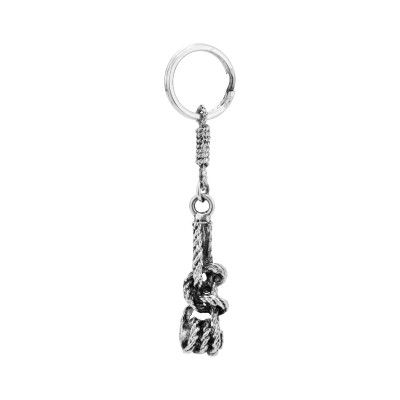 Key Ring Round Turn with Half Hitches