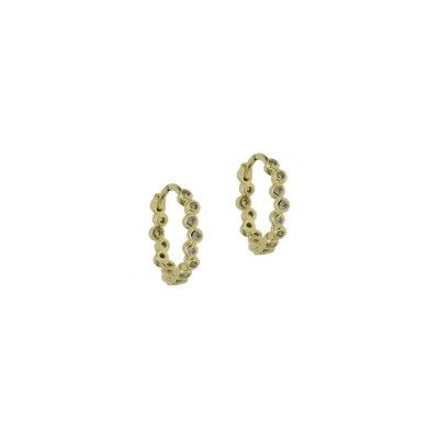 Hoop Earrings Melanie - Golden