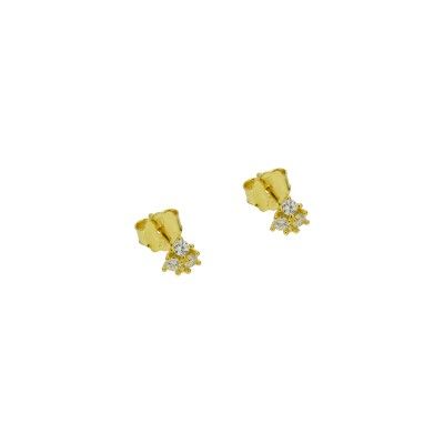 Earrings 3 Zirconia Earrings 3 Zirconia