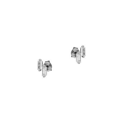 Earrings with Zirconia