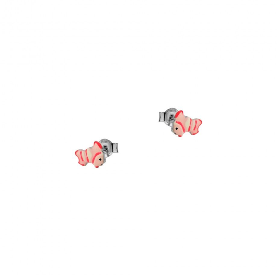 Earrings Striped Little Fish