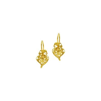 Viana Heart Earrings - 2cm