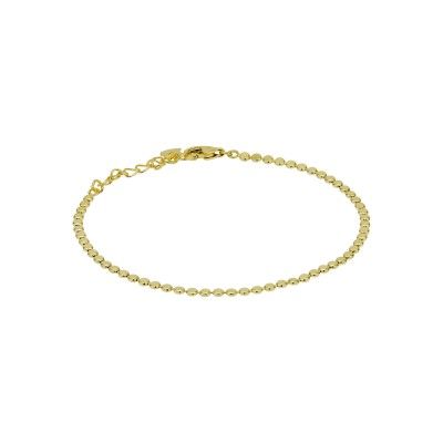 Pulseira Chapinhas - Dourado