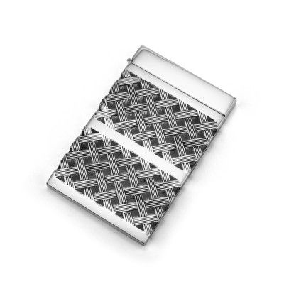 Caixa para Cartes de Visita Entrelaado