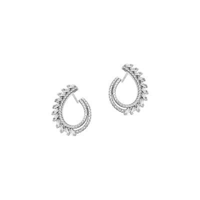 Earrings with Zirconia
