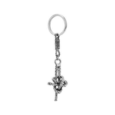 Key Ring Mooring Hitch Knot