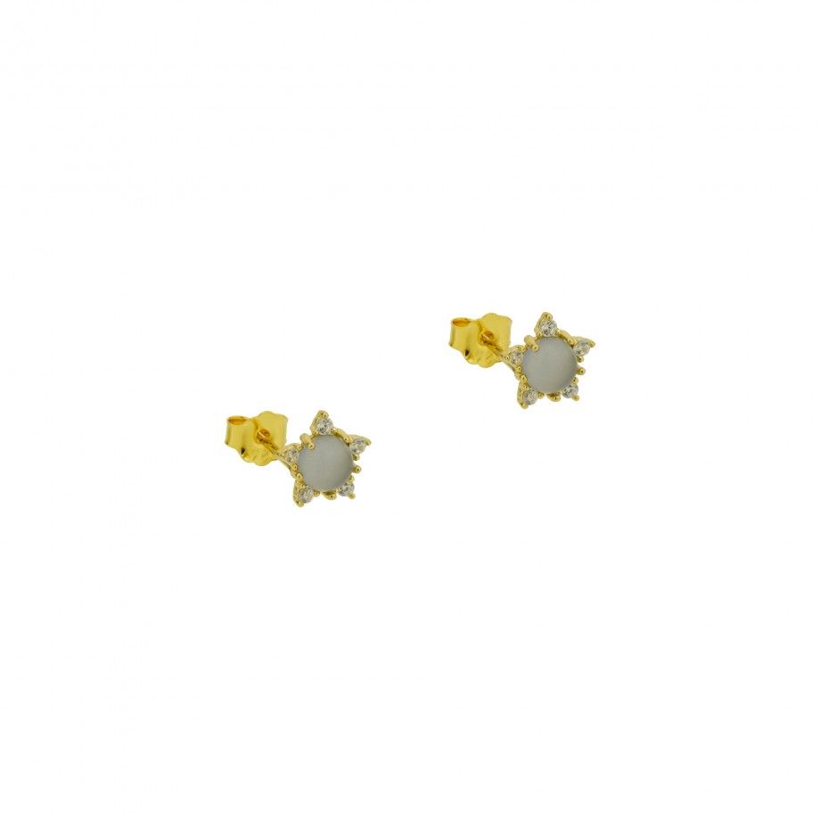 Earrings Star - Blue