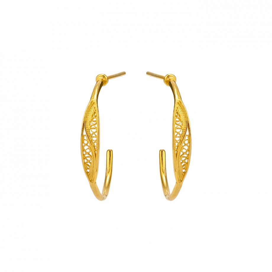 Argolas 2,5cm - Dourado