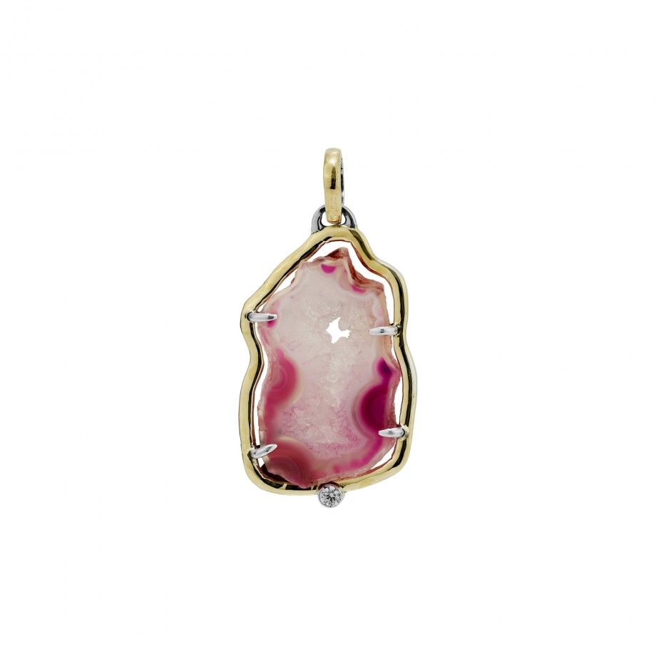 Pendant Pink Agate