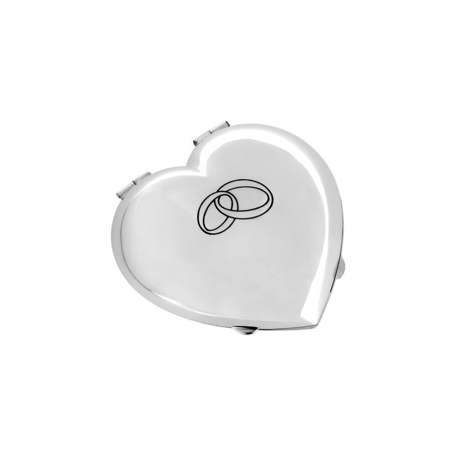 Wedding Rings Box Heart