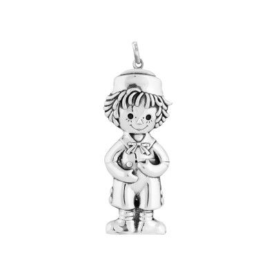 Pendant Rag Doll Boy - Large