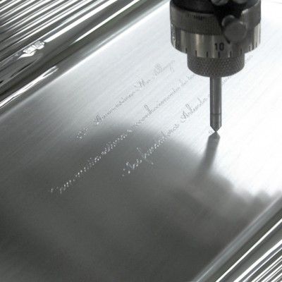 Engraving Logo, Name and Date or Text