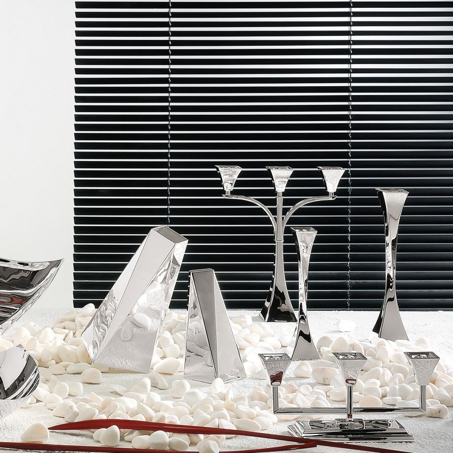 Candlestick Coluna Torcida - 31cm