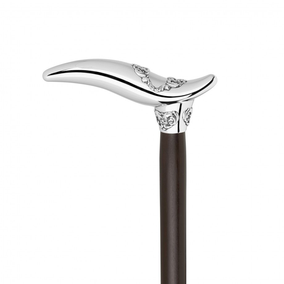 Walking Stick Ornamented Birdie - Brown