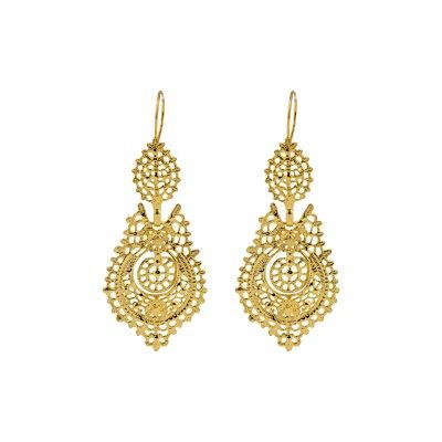 Brincos Ra�nha - Dourado