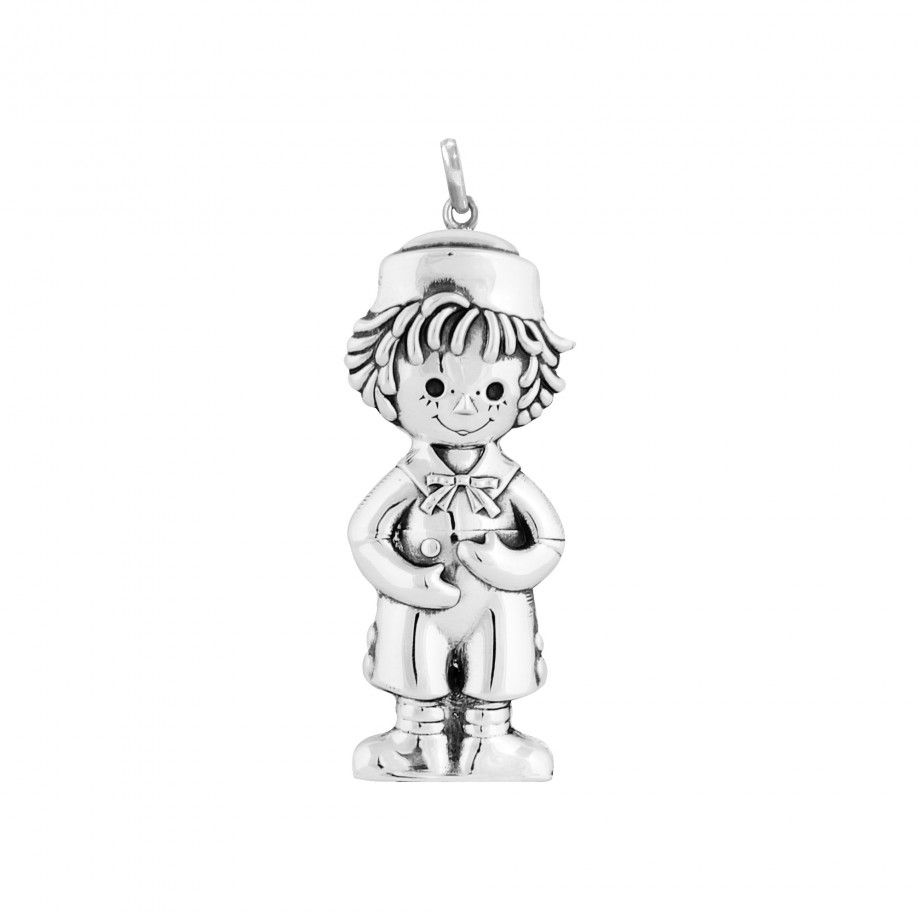 Pendant Rag Doll Boy - Large