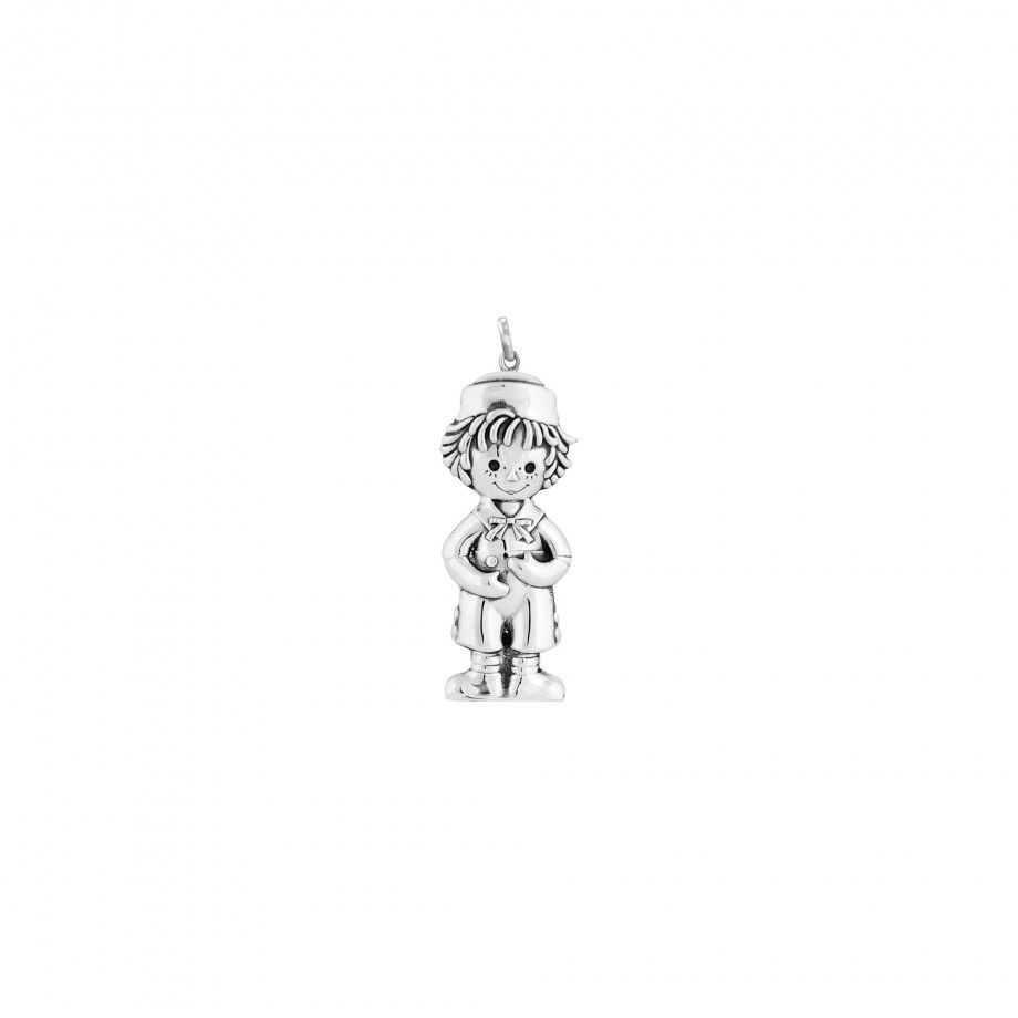 Pendant Rag Doll Boy - Small