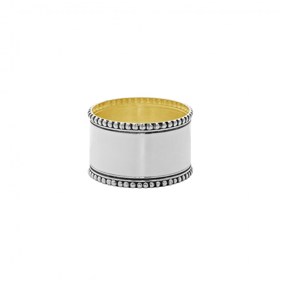 Napkin Ring Continhas - Round Golden