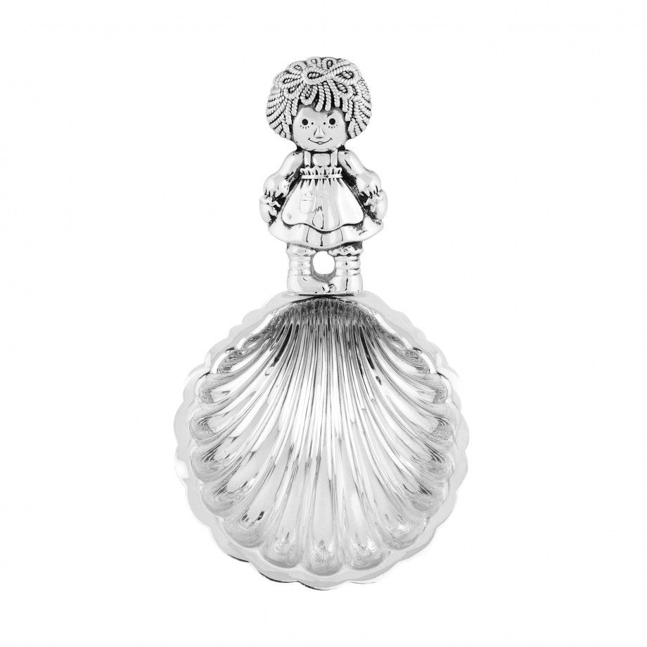 Concha de Batismo Boneca de Trapos