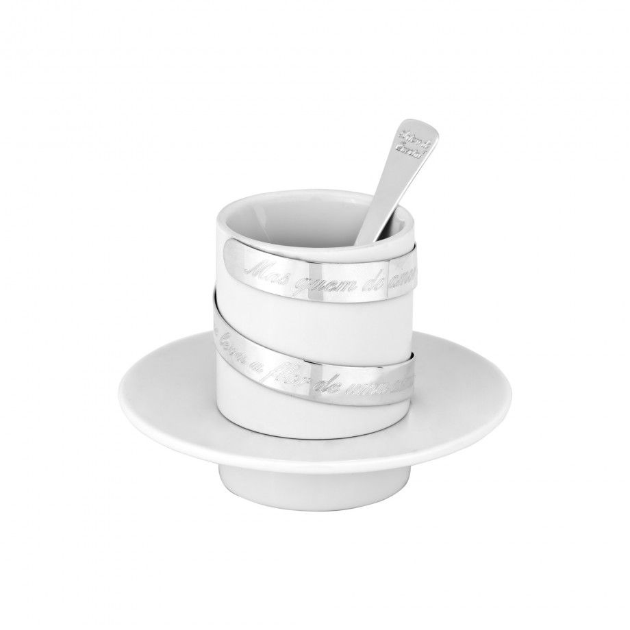 Coffee Cup + Spoon - Antero de Quental