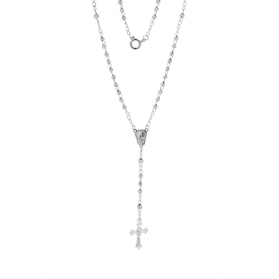 Rosary Necklace 2,5mm - Diamond