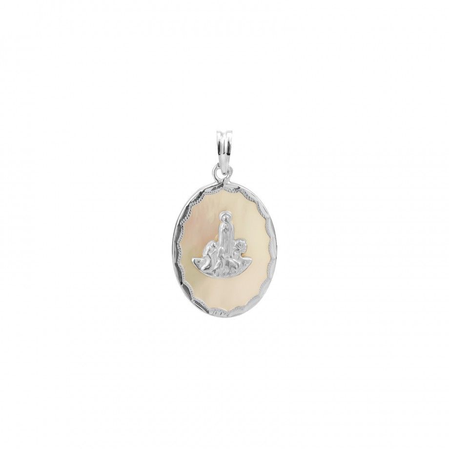 Medal Mother of Pearl - Our Lady of Fatima