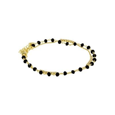 Pulseira Onix e Zircónias Pulseira Onix e Zircónias