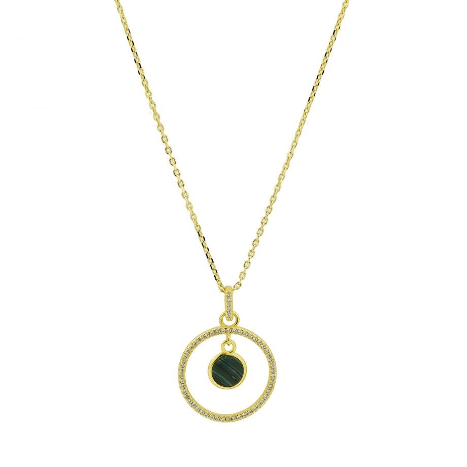 Necklace Malakite