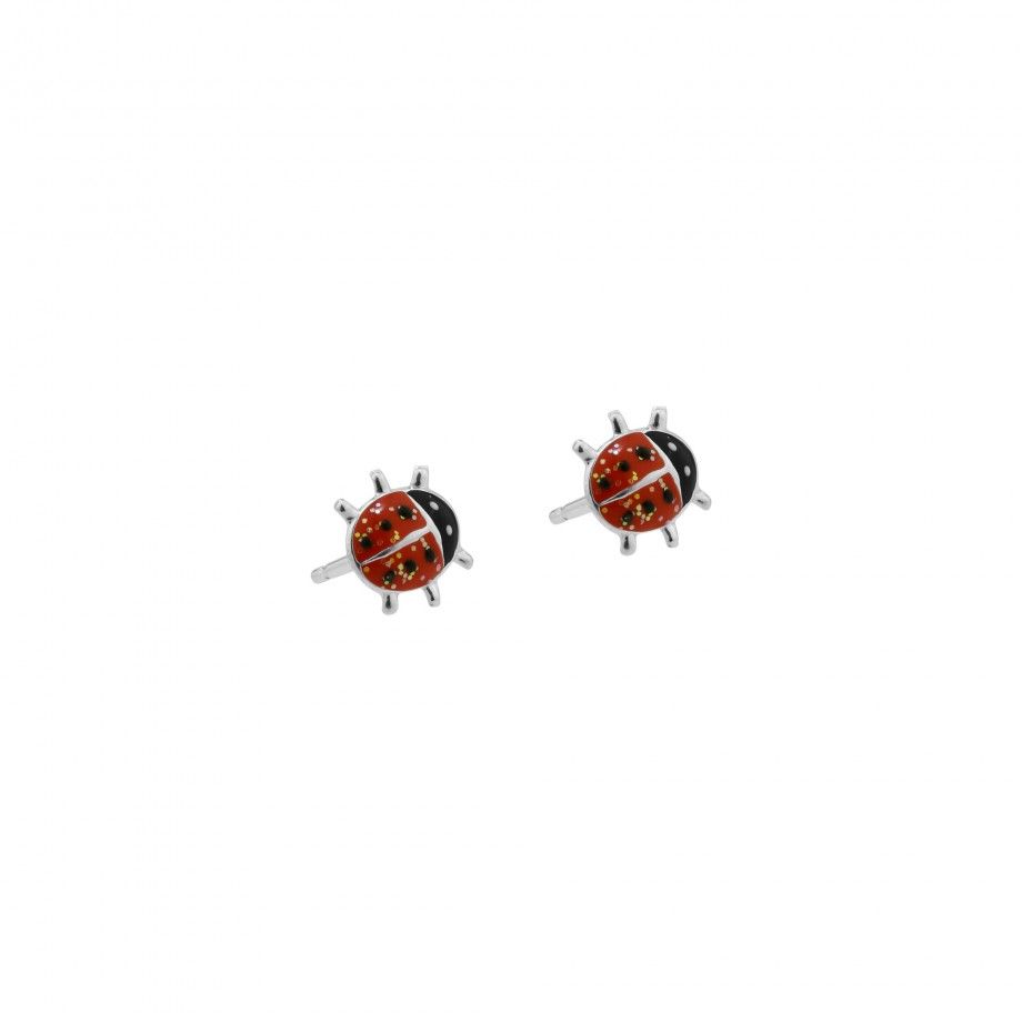 Earrings Ladybug