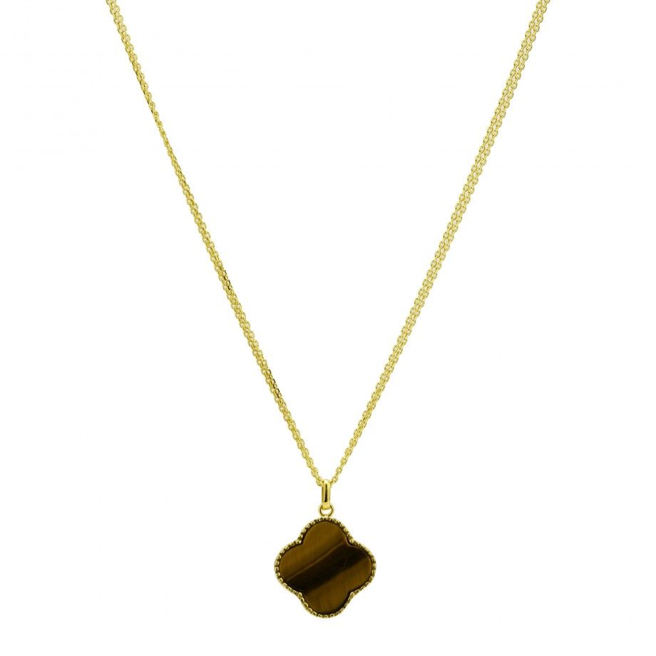 Necklace Natasha - Tiger's Eye Large