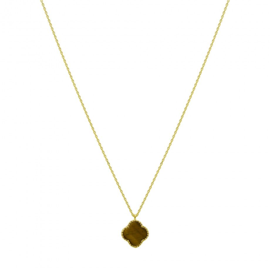 Necklace Natasha - Tiger's Eye Small