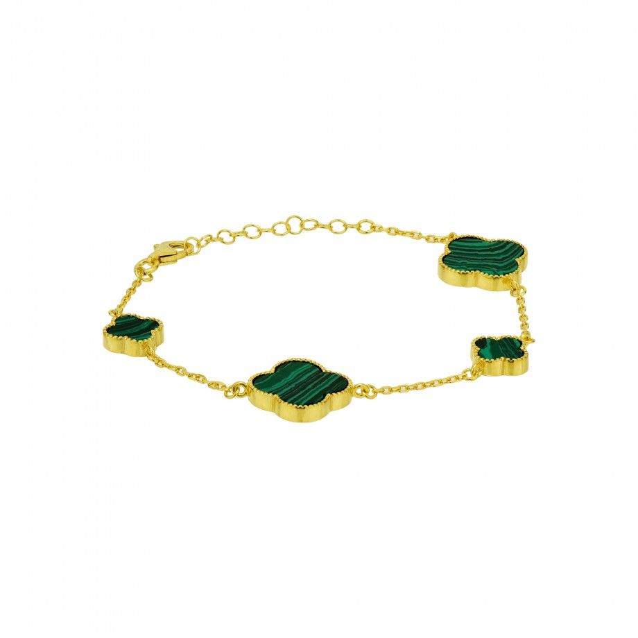 Pulseira Natasha - Malaquite