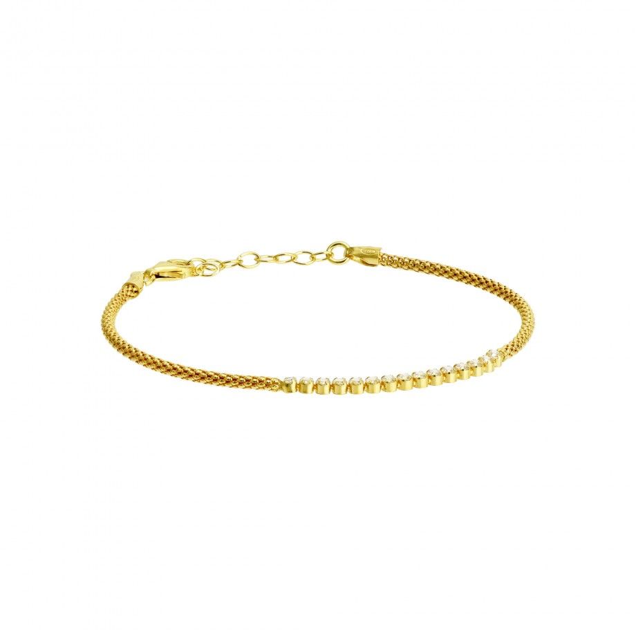 Pulseira Riviera - Dourado